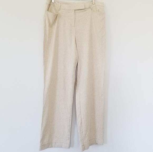 lane bryant linen pants